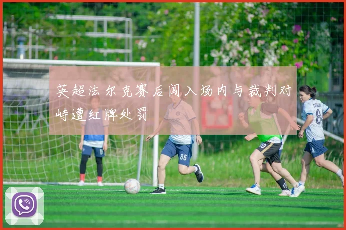英超法尔克赛后闯入场内与裁判对峙遭红牌处罚